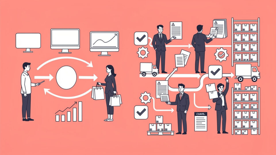 B2B vs B2C: Kluczowe różnice w procesie zakupowym i logistyce