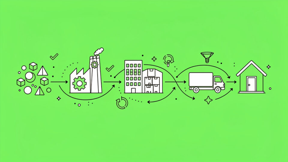 Łańcuch logistyczny: Od surowca do drzwi klienta – optymalizacja krok po kroku